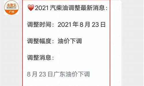 油价调整日期最新消息表_油价调整最新时间窗口